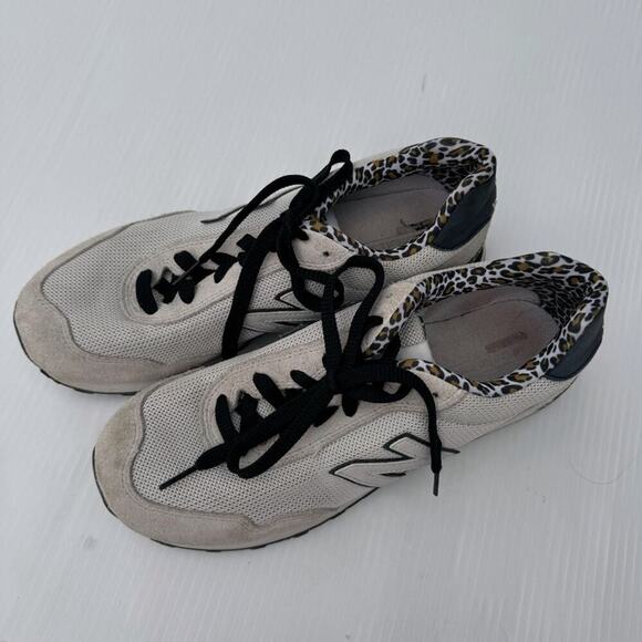 New Balance Women's 515 Sneaker Nimbus Cloud/Black/White leopard size 11 - Picture 2 of 7
